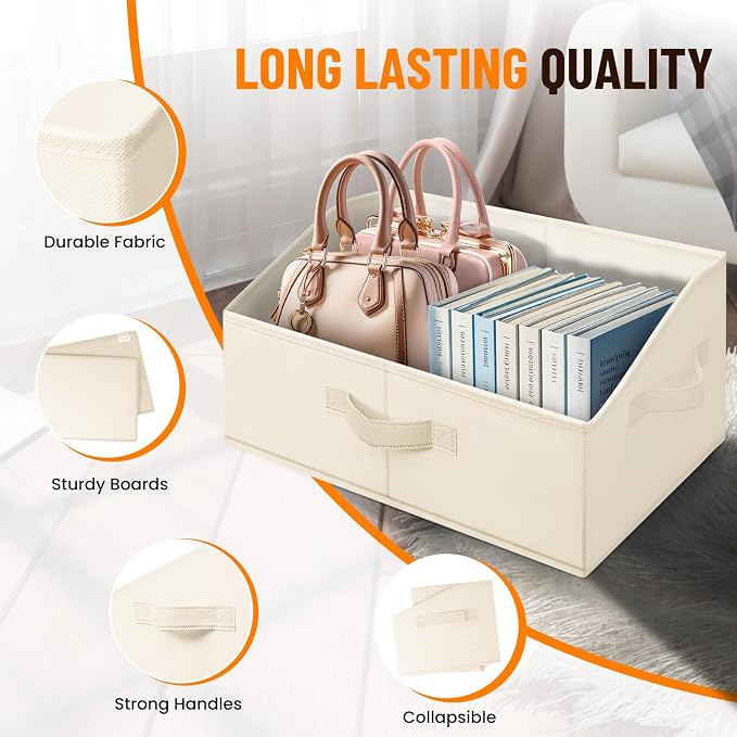 Criusia Closet Organizers Bins 4 Pack - Image 6