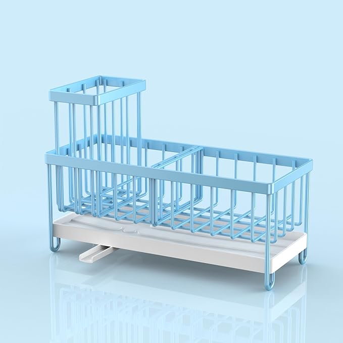 Cisily Sponge Holder for Kitchen Sink, Sink Caddy Organizer - Image 6