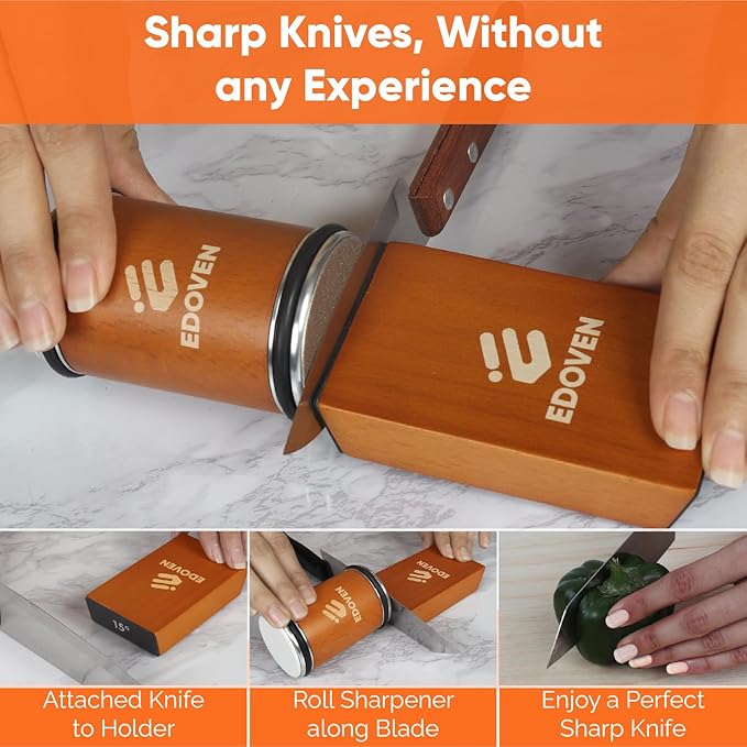 Knife Sharpener Tool – Rolling Knife Sharpener Kit - Image 6