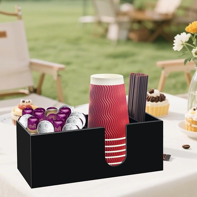 Coffee Bar Accessories and Organizer, Disposable Cup Holder - Image 8