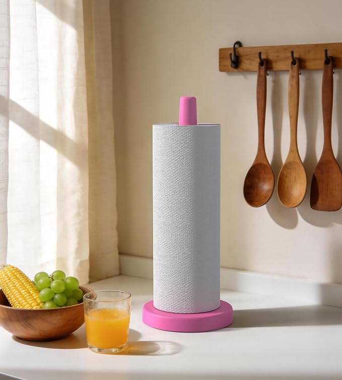 KitchLife Wooden Paper Towel Holder Countertop - Image 6