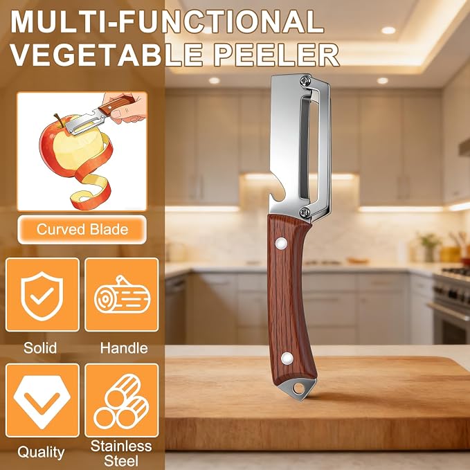 2PCS Premium 2-in-1 Vegetable Peeler - Image 3