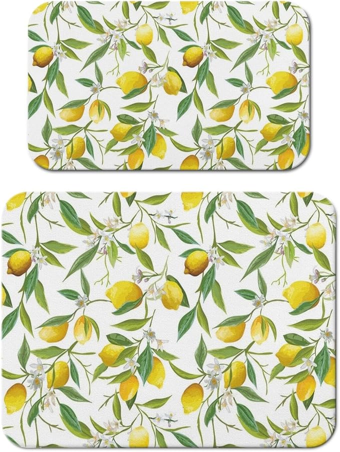 Dish Drying Mat for Kitchen Counter 2 Pack by Unknown