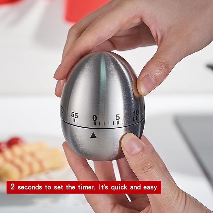 60 Minute Egg Timer, Kitchen Timers - Image 4