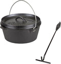 Stansport Pre-Seasoned Cast Iron Dutch Oven by Stansport