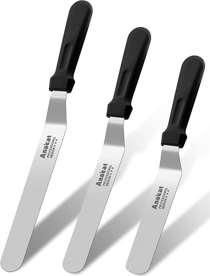 Anaeat Icing Spatulas, Pastry & Baking by Anaeat