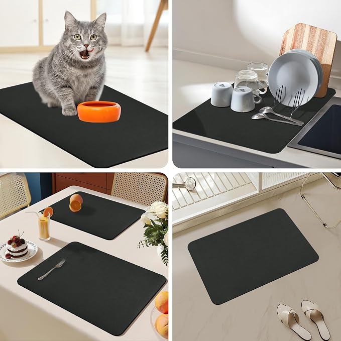 Bloss Coffee Mat 24"x16", Dish Drying Mat - Image 6