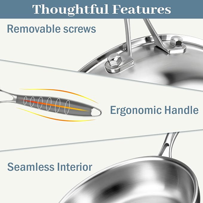 Stainless Steel Cookware Set - Image 4