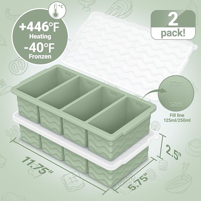Doasuwish Silicone Freezer Tray - Image 2
