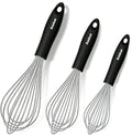 3 Packs Stainless Steel Whisk Set by Anaeat