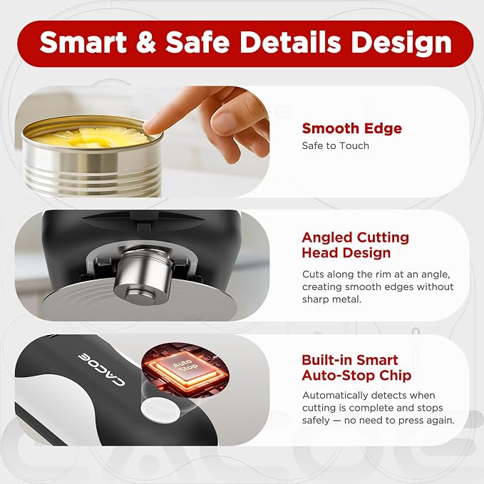 CACOE Automatic Smart Electric Can Opener - Image 4