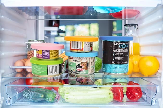 Comtim Pet Food Can Cover Silicone Can Lids - Image 6