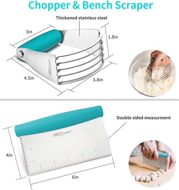 ALLTOP Pastry Blender & Bench Scraper - Image 2