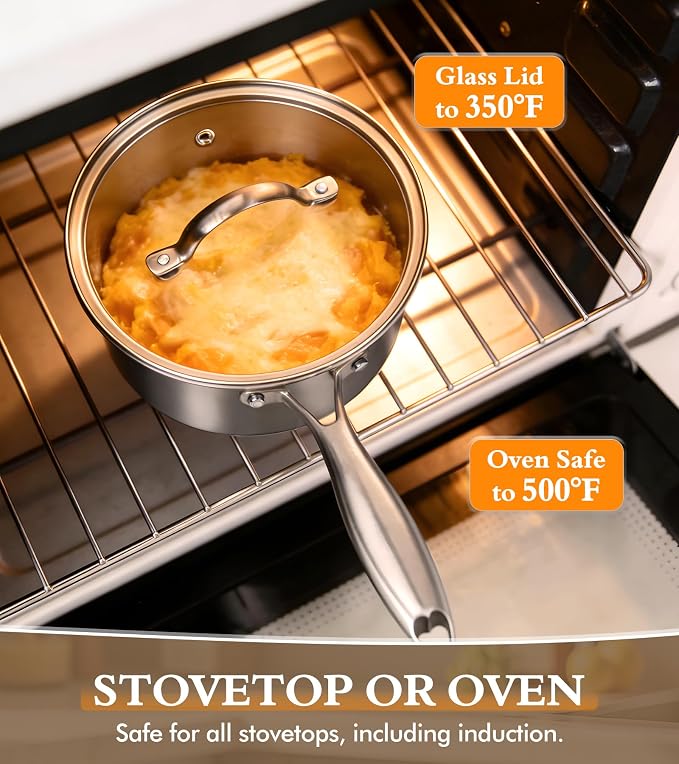 Stainless Steel Saucepan Set - Image 9