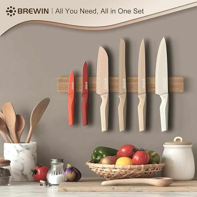Brewin Knife set, 13 Pieces Kitchen Knives Set - Image 2