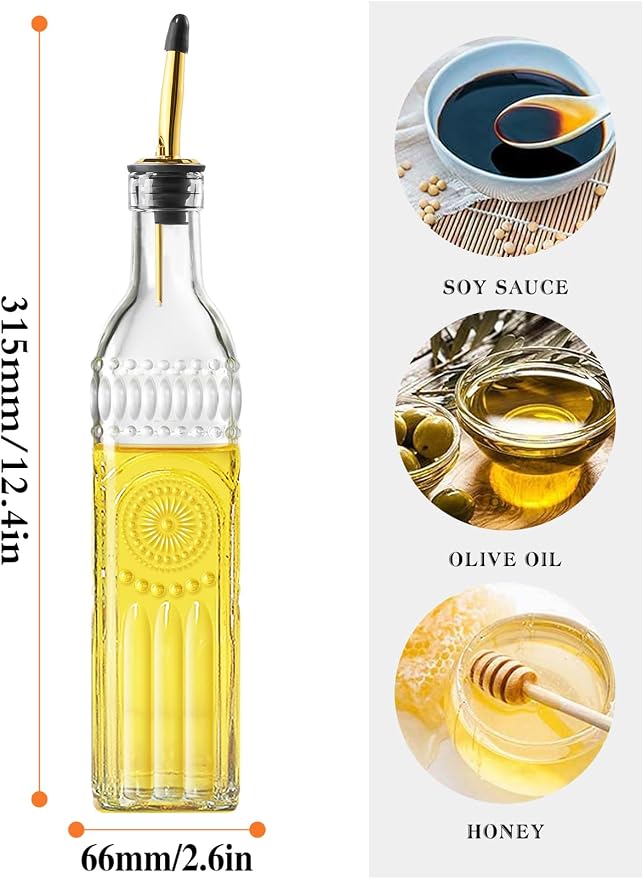 4 Pcs Olive Oil Dispenser Bottle - Image 2