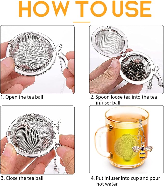 TeaSanavie Handmade Tea Ball Infusers - Image 3