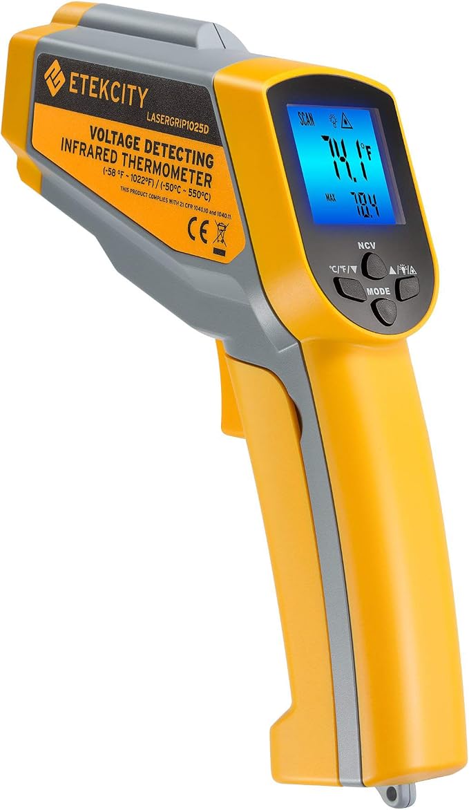 Etekcity Infrared Thermometer 1025D Dual Laser Temperature Gun-58℉~1022℉ by Etekcity