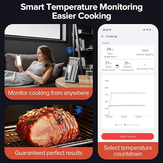 Smart Wireless Meat Thermometer - Image 2