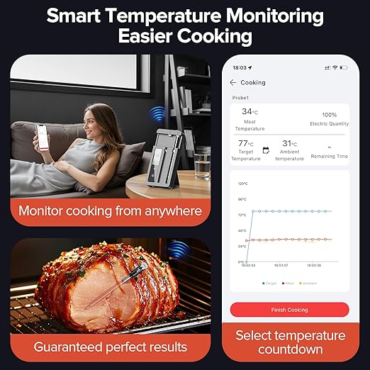 Smart Wireless Meat Thermometer - Image 2