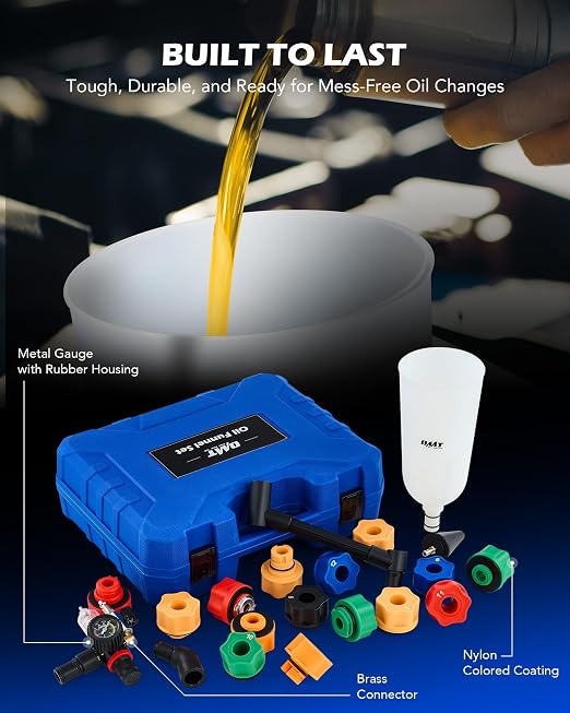 Orion Motor Tech 23pc Oil Funnel Set, 2.2 qt Funnel - Image 7