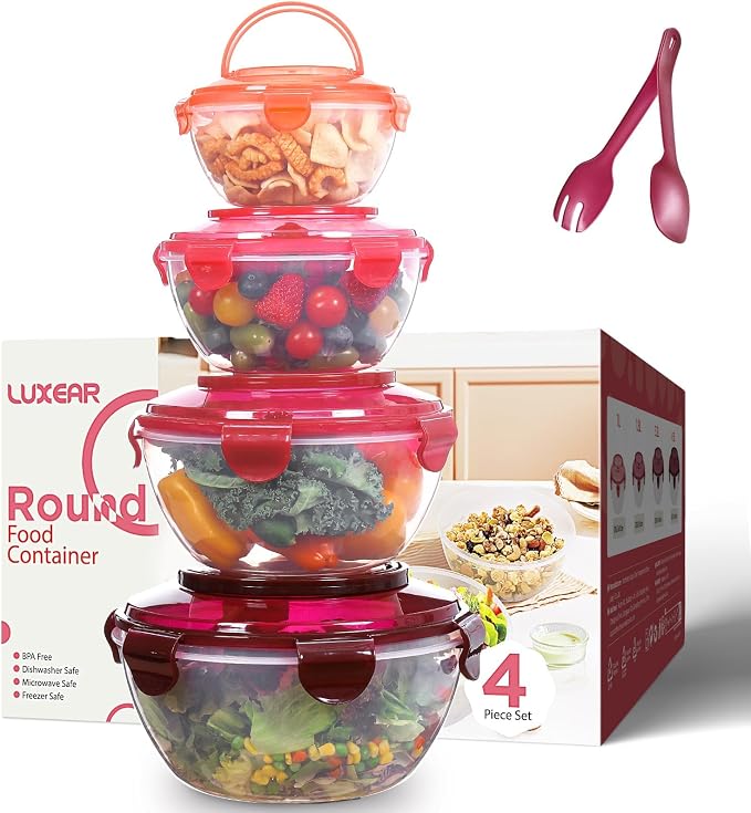 LUXEAR 4-Piece Mixing Bowls by Luxear
