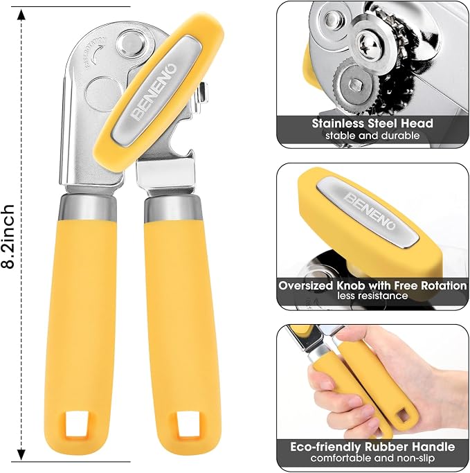Beneno Heavy Duty Hand Can Opener Manual - Image 2