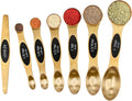 Magnetic Measuring Spoons Set Stainless Steel by BIDFUL