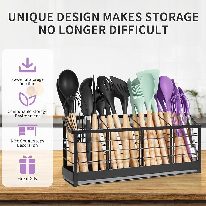 Large Kitchen Utensil Holder - Image 4