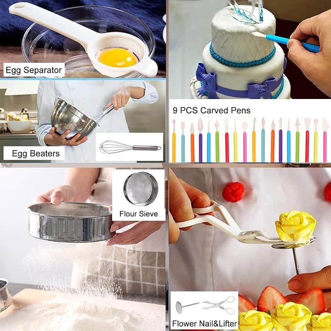 Cake Decorating Kits 567 PCS Baking Set - Image 5