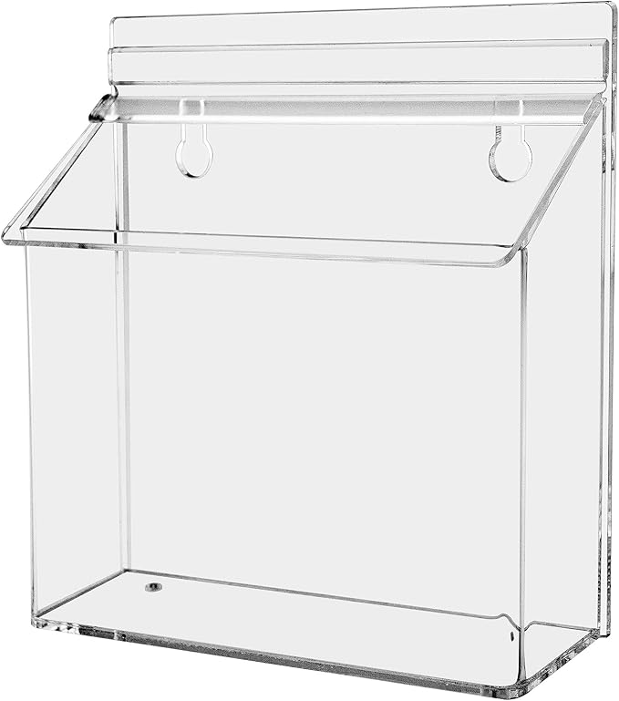Marketing Holders Outdoor Brochure Holder Holds 7.5” x 5.5” Postcards Wall - Image 4