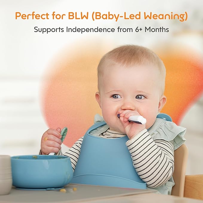 NumNum Baby Spoons Set, Baby Essentials Pre-Spoon GOOtensils - Image 2