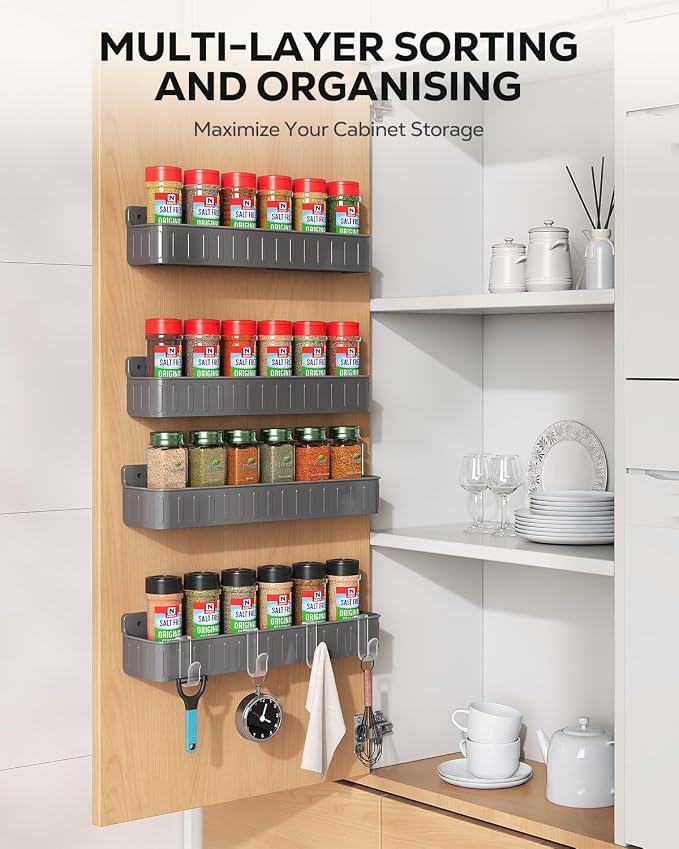 Nieifi Spice Rack Wall Mount, Spice Organizer - Image 6