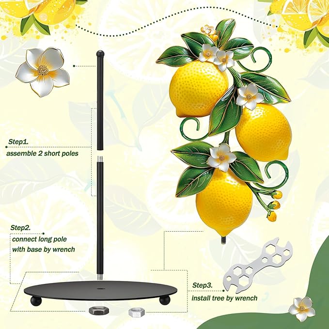 Thyle Lemon Paper Towel Holder - Image 5