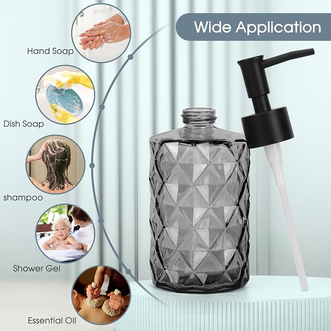 Topsky Glass Soap Dispenser - Image 6