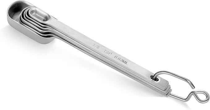 New Star Foodservice 43136 Stainless Steel 18/8 Measuring Spoons - Image 3