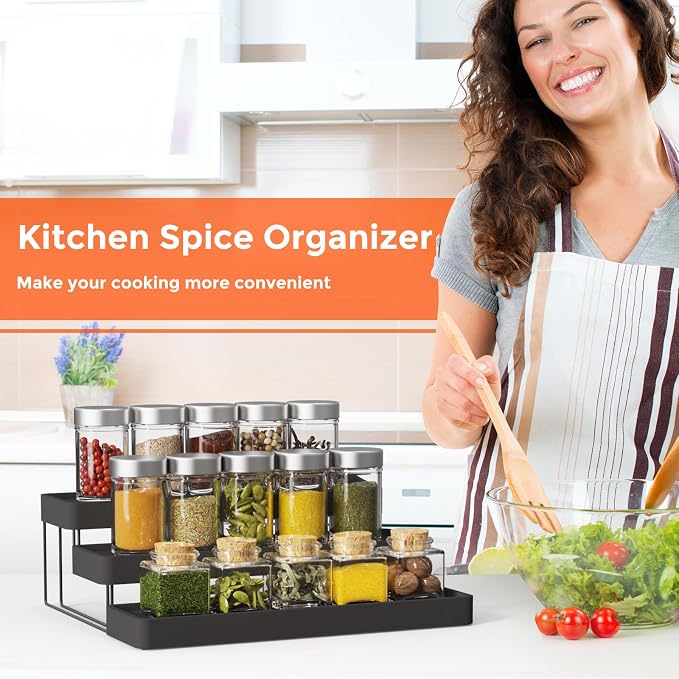 Expandable Spice Rack Organizer - Image 8