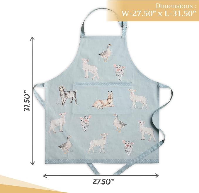 Maison d' Hermine 100% Cotton Apron - Image 4