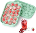 Ice Cube Tray, 2 Pack Silicone Ice Balls Maker by VVAYHUA