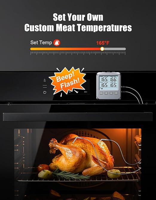 Dual Probe Meat Thermometer Digital - Image 3