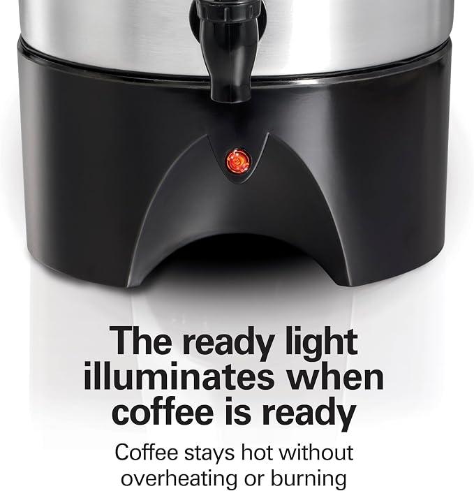 Hamilton Beach 45 Cup Coffee Urn and Hot Beverage Dispenser - Image 4
