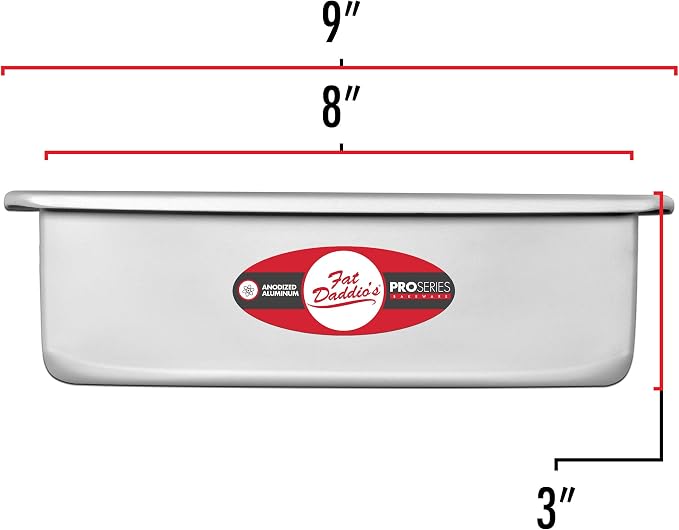 Fat Daddio's POB-8123 Anodized Aluminum Sheet Cake Pan - Image 3