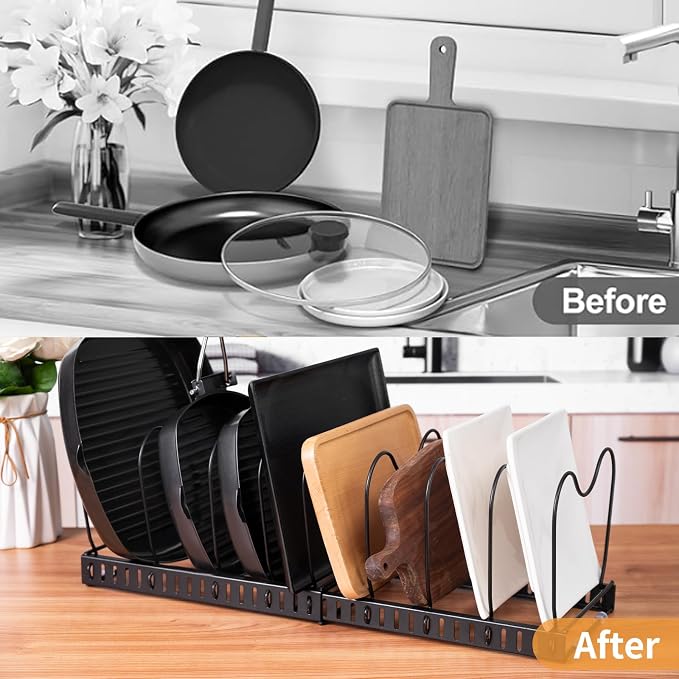 FrutPunch Pots and Pans Organizer, Rack - Image 6