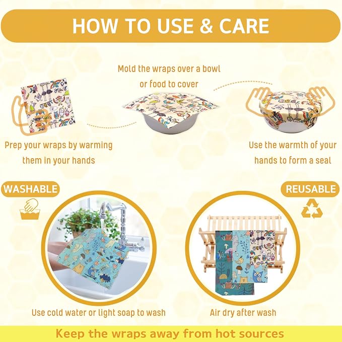 Reusable Beeswax Wrap - Image 4