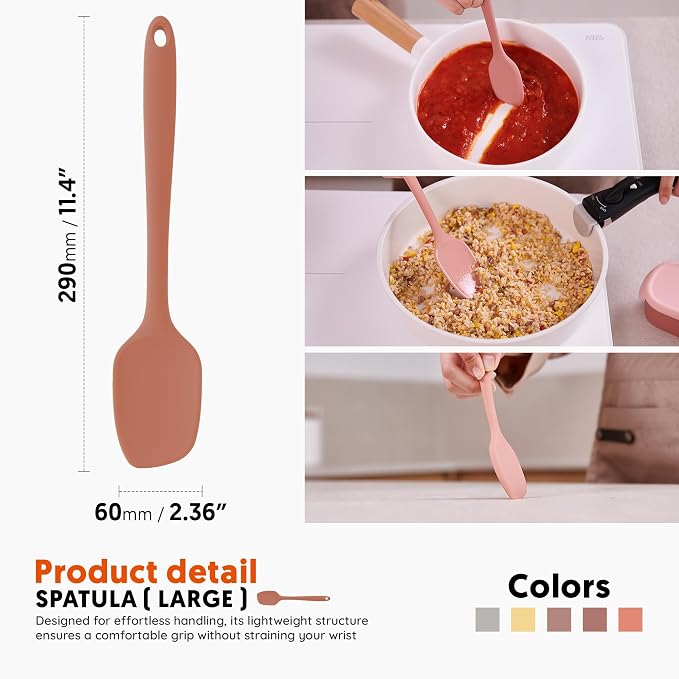 Platinum Silicone Spatula – BPA Free Silicone Spatula - Image 2