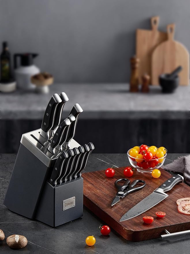 Knife Set, D.Perlla Kitchen Knife Set - Image 7