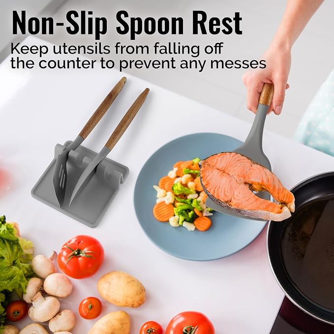 Zulay Silicone Utensil Rest - Image 4