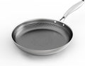 COOKER KING 12-Inch Stainless Steel Pan, Hybrid Nonstick Frying Pan, 3-Ply Clad by cookerking