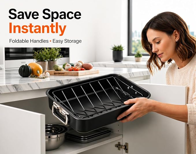 Moss & Stone 16.5” Roasting Pan - Image 9