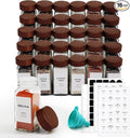 30 Pcs Spice Jars, 4oz Seasoning Containers by ckcy